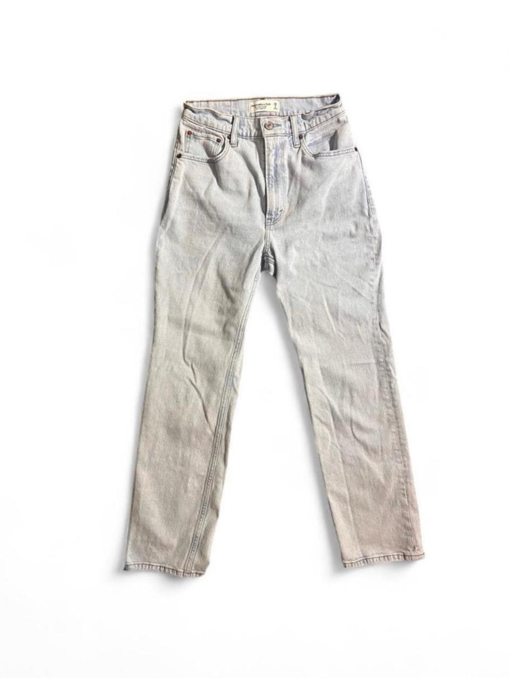 Vintage Light Wash Straight Leg Abercrombie & Fitch Jeans 90s Y2K